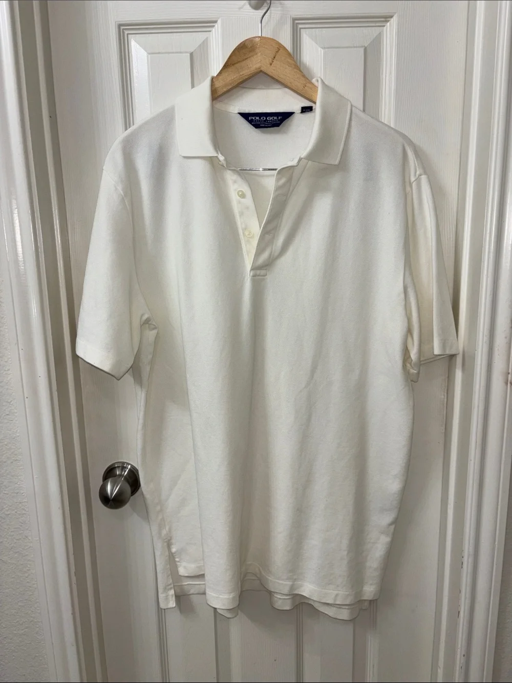 Polo Ralph Lauren Polo Golf White Short-Sleeve Polo size large like New
